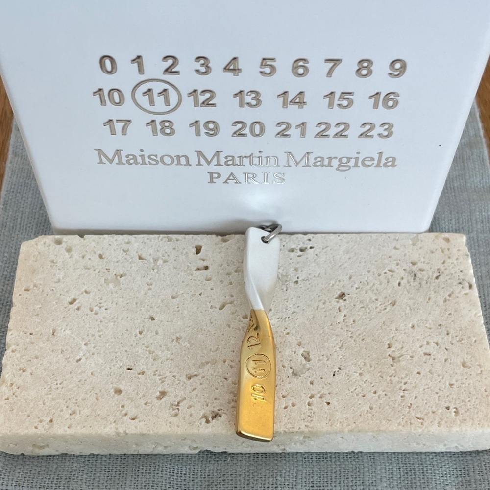 Maison Martin Margiela Gold Silver Pendant Necklace